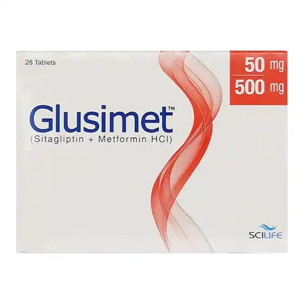 Glusimet Tablets 50/500 Mg